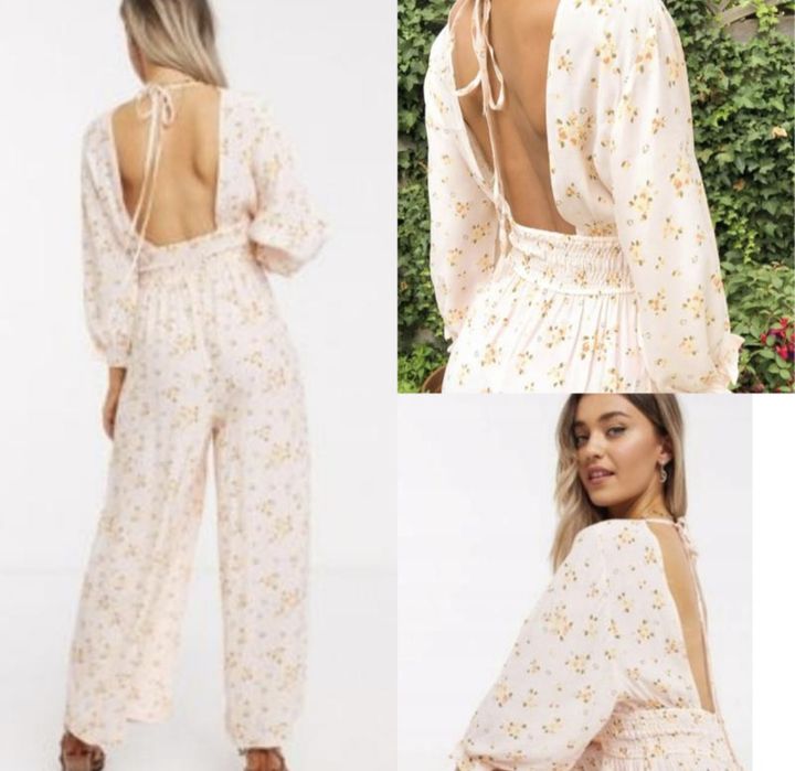 Комбінезон легкий у квіти asos