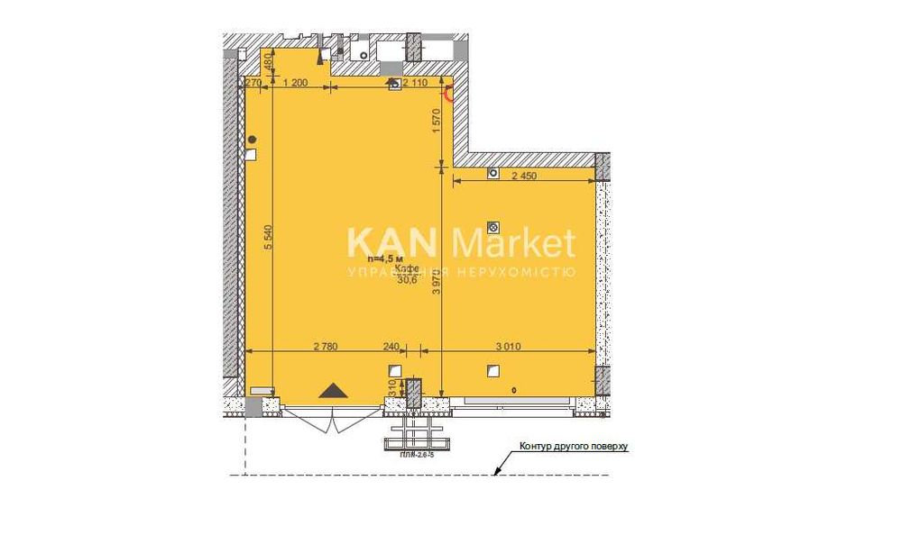 Commercial real estate at st. Tadeya Rylskogo bul (area 31,1 m²) - Atlanta.ua - photo 2