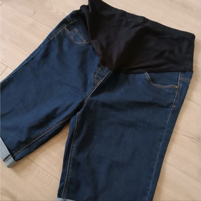 Джинсові шорти для вагітних