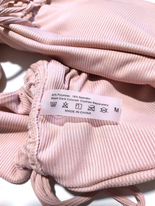 Новий купальник р.М  Shein, 38 р. ліловий, пудровий, рожевий бузковий,