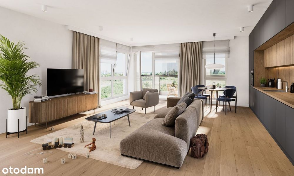 3-pokojowe mieszkanie 56m2 + taras Bez Pośredników