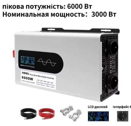 Інвертор 12/220 чиста синусоїда