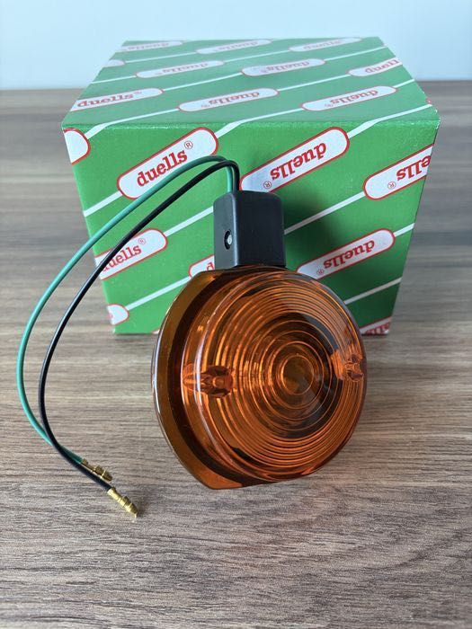 NOWY DUELLS kierunkowskaz okrągły PRZÓD MZ ETZ 251 SIMSON SR 50