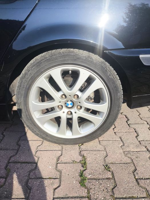 Alufelgi bmw 17cali z oponami styling 79 możliwa zamiana na 18/17 bmw