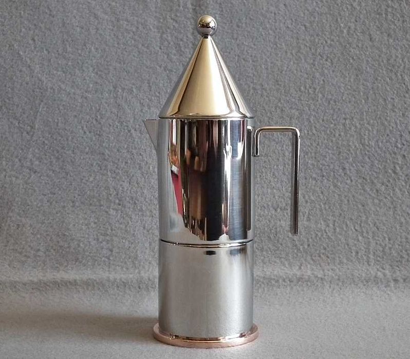 Włoska kawiarka ALESSI La Conica 90002 o poj. 3 filiżanki- design Aldo Rossi