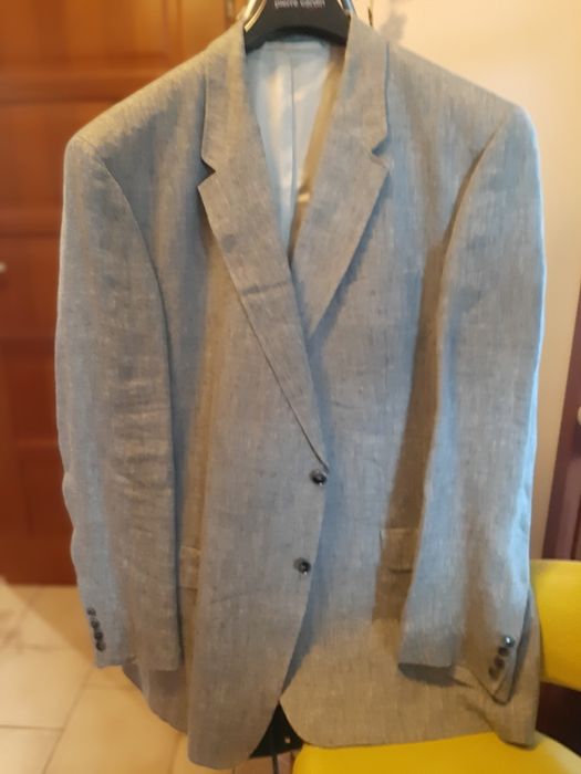 Lniana elegancka marynarka Pierre Cardin