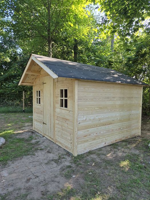 Domek gospodarczy 3x3 m | Drewniany | Możliwy transport