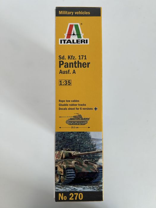 Czołg Panther Ausf.A model do sklejenia Italeri 0270