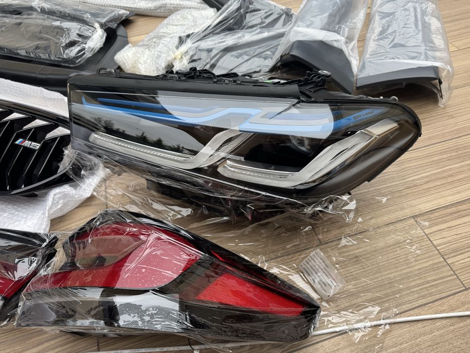 Рестайлинг M5 F90 LCI для BMW 5-Series G30 2017+ обвес, бампер, фары