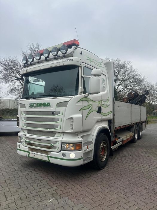 SCANIA R620 6x4 GRUA HIAB 166