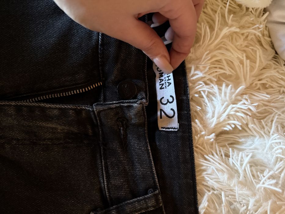 Сірі мом джинси