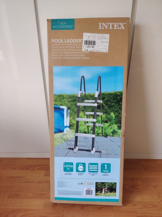 Escada para piscina