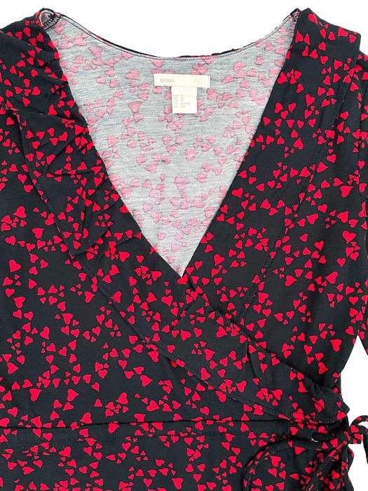Платье для беременных в сердечки H&M, XS