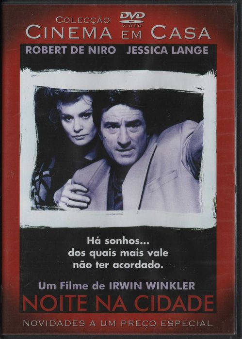 Dvd Noite Na Cidade - drama - Robert DeNiro/ Jessica Lange