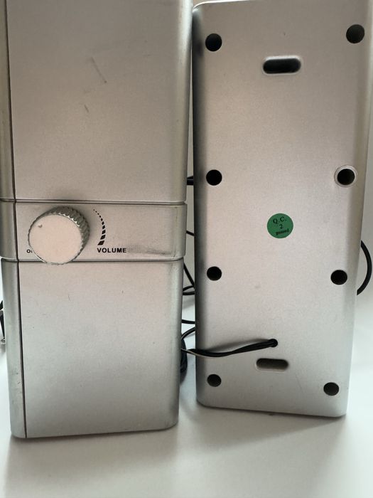 głośniki komputerowe manta srebrne