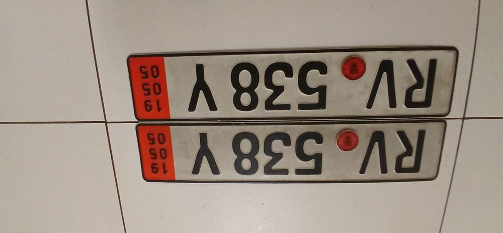 Tablice rejestracyjne kolekcionerskie