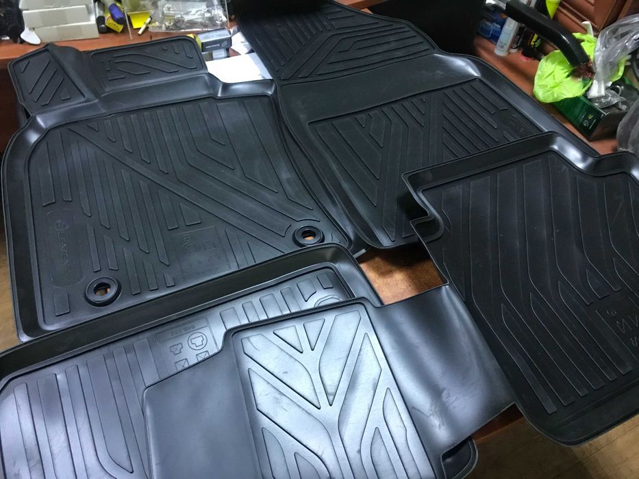 Новые ковры! TOYOTA RAV-4 Оригинальные резиновые Коврики JAPAN