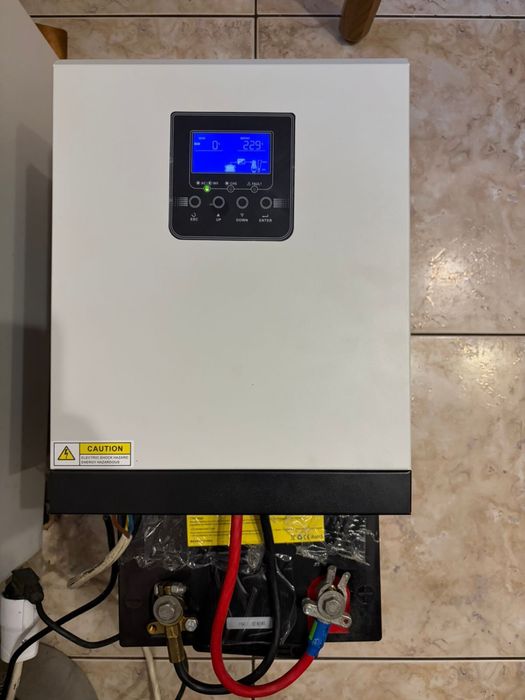 Система безперебійного живлення Гібридний інвертор + АКБ Lifepo4 24V