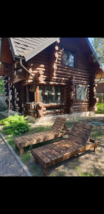 Будинок(зруб),басейн,чан, у лісі,15км від Києва доба дом котедж