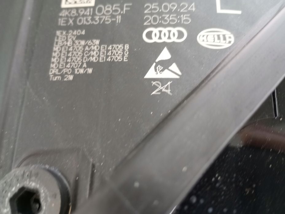 AUDI A7 4K LAMPA DIODOWA LASER 4K8941085F