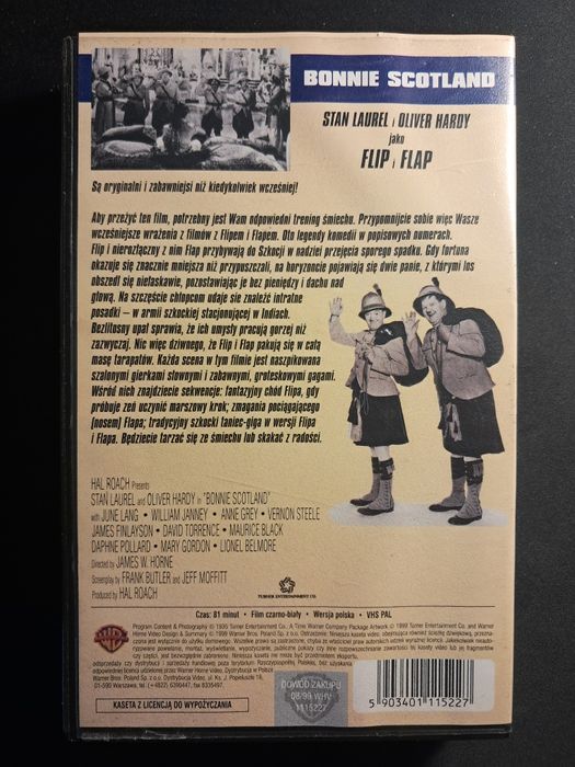 Indyjscy piechurzy | Laurel | Hardy | VHS