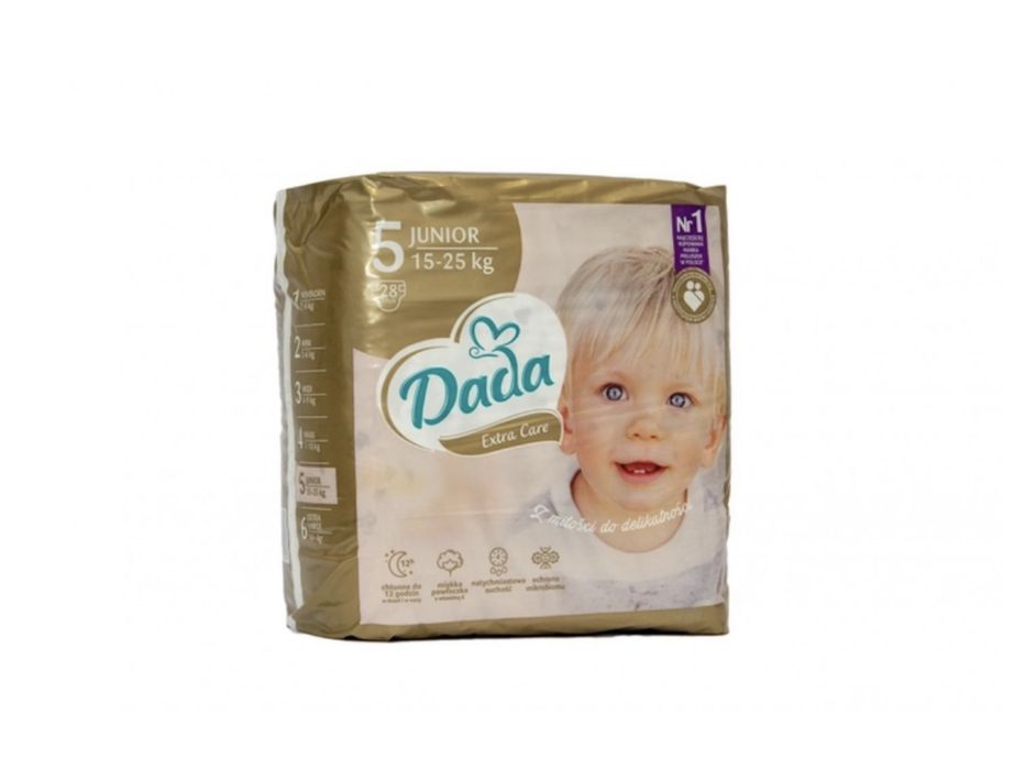 Підгузники Дада  2,3,4,5,6extra care роздріб 180грн