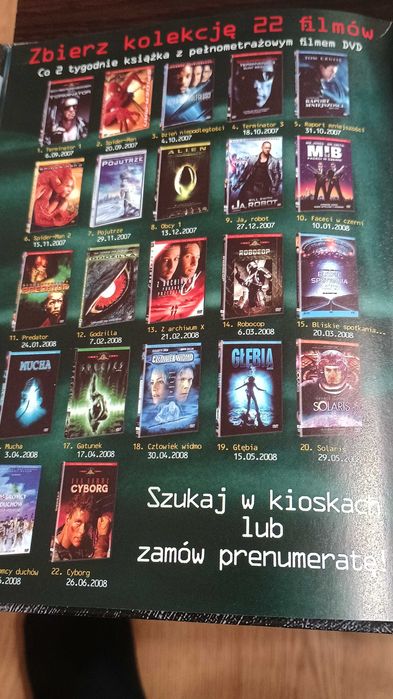 Nieziemska kolekcja filmowa the best of Science Fiction 22płyty DVD