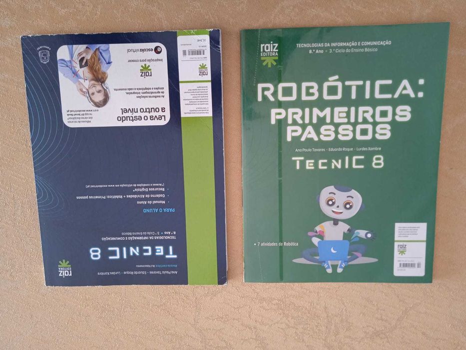 TecnIC 8 - TIC - 8.º Ano (como novo)