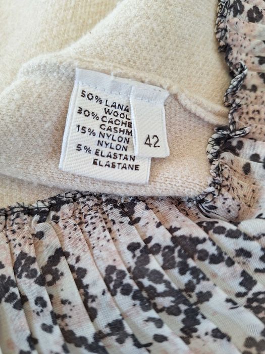 Suknia r.42 Cashmere Company wełna wool kaszmir