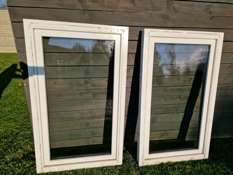 Okna 85x140x1szt. pcv z demontażu duży wybór
