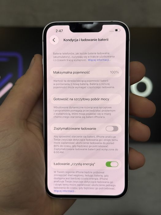 RATY 0% iPhone 14 128GB BATERIA 100% GWARANCJA 12 miesiecy!!!