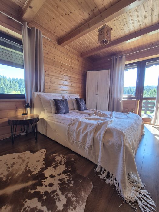 Domek w górach z jacuzzi