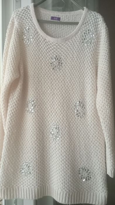 Тепла сукня-туника, великий розмір  56