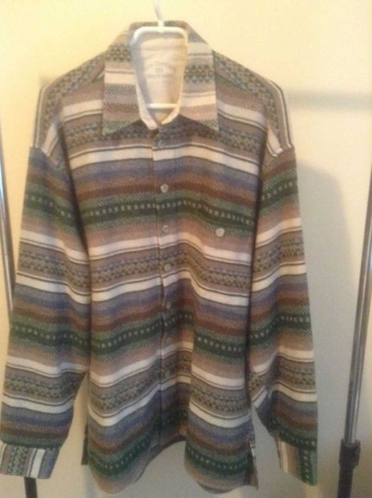 Ciepła Bluza/blezer męski 30% wełna, rozm L .