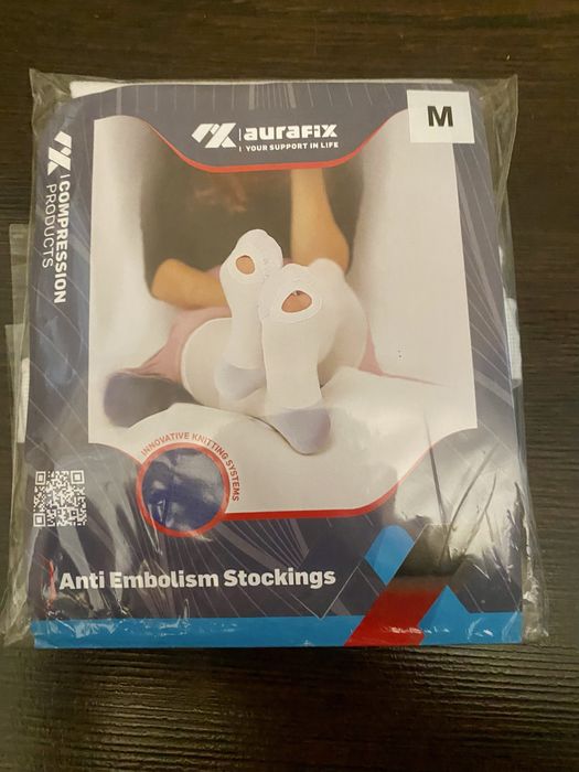 Антиемболічні панчохи Aurafix AV-99AG розмір М