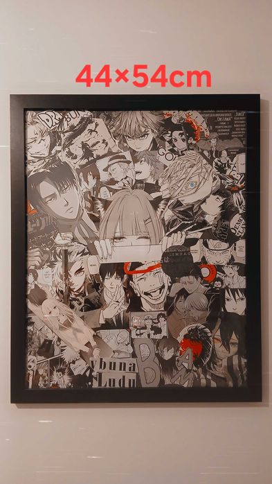 Kolaż anime (Ręcznorobiony)