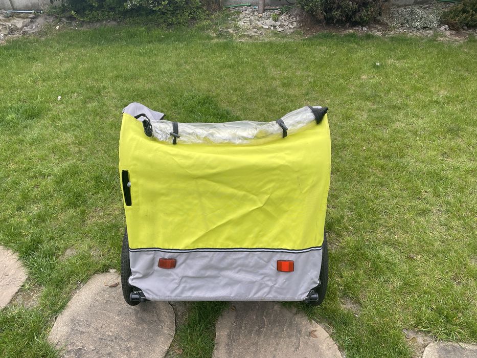 Przyczepka rowerowa dla psa