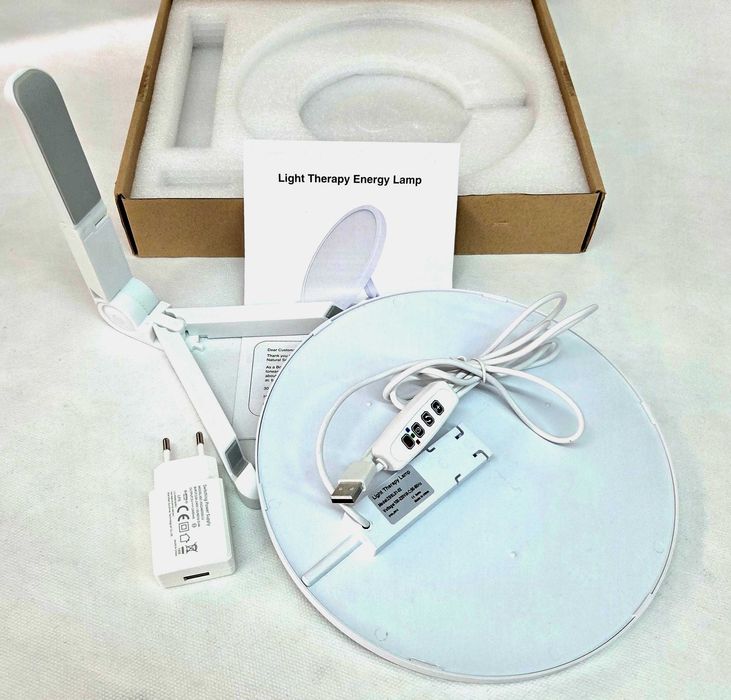 Lâmpada de terapia de luz Bozily 10.000 Lux – 12W – LED