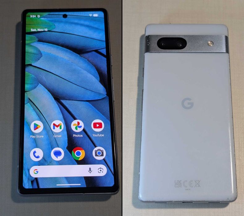 Google Pixel 7a 8/128gb 100% Neverlock!  АКБ - 204 цикли!