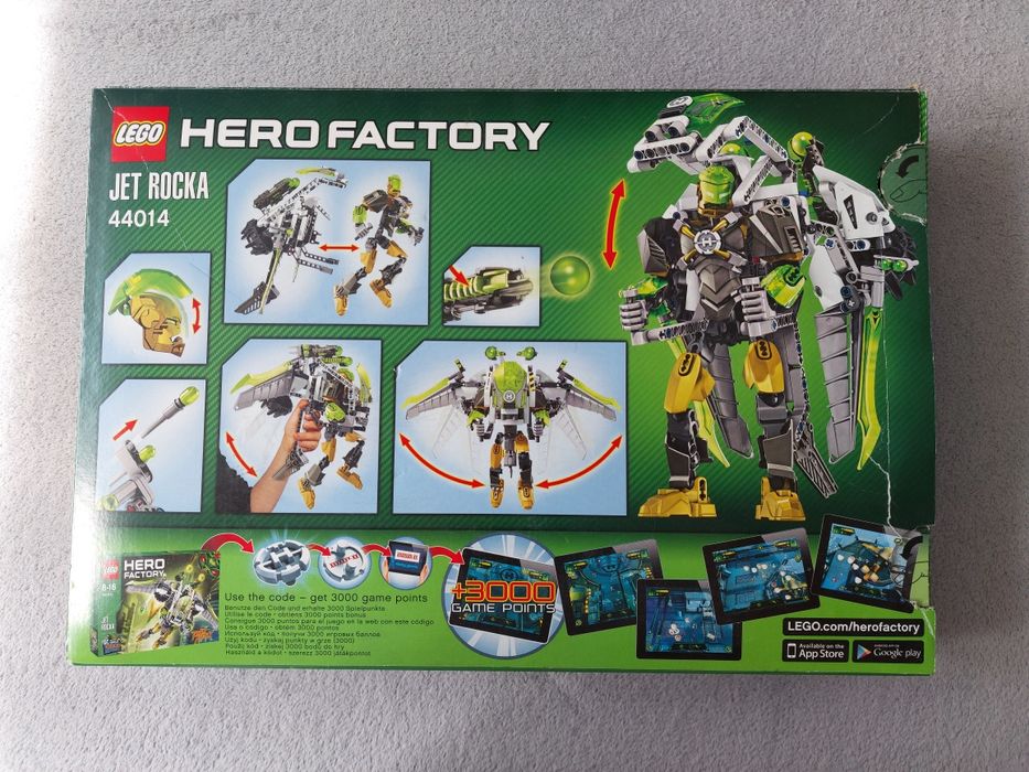 Lego Hero Factory 44014 JET ROCKA