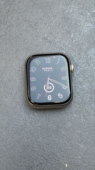 Apple watch series 8 45mm hermes stal nierdzewna