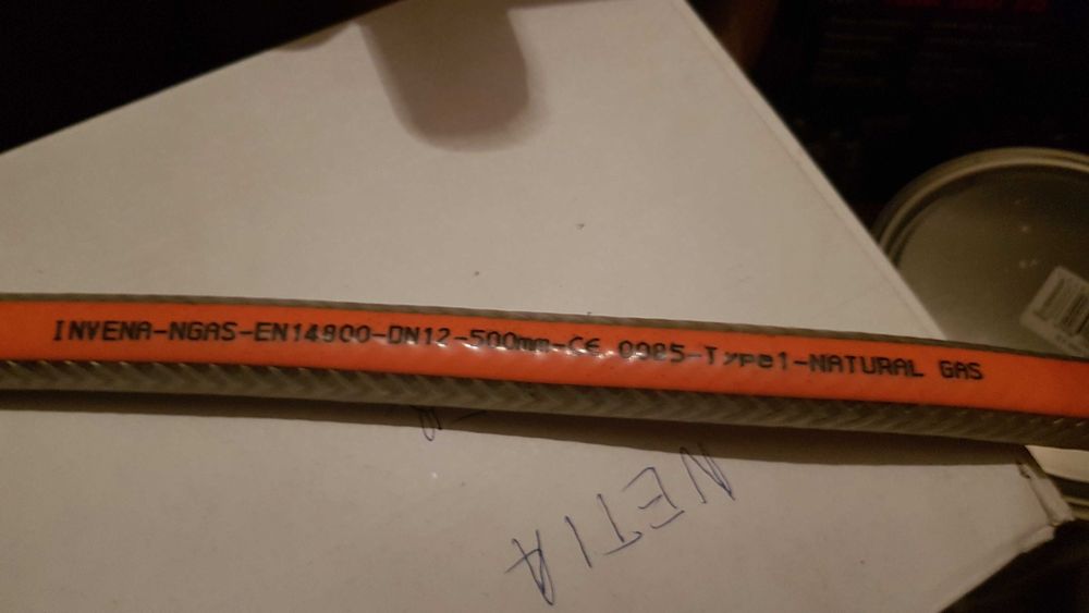 Przewód do kuchenki gazowej