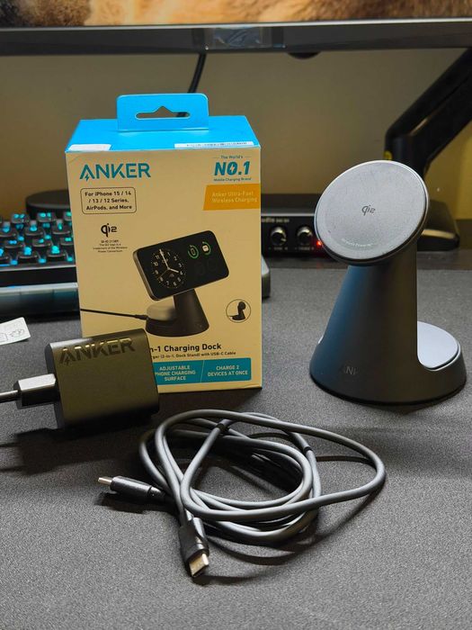 Carregador Anker 45W + cabo USB-C