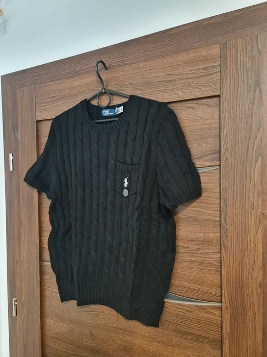 Sweter z krótkim rękawem Ralph Lauren XL