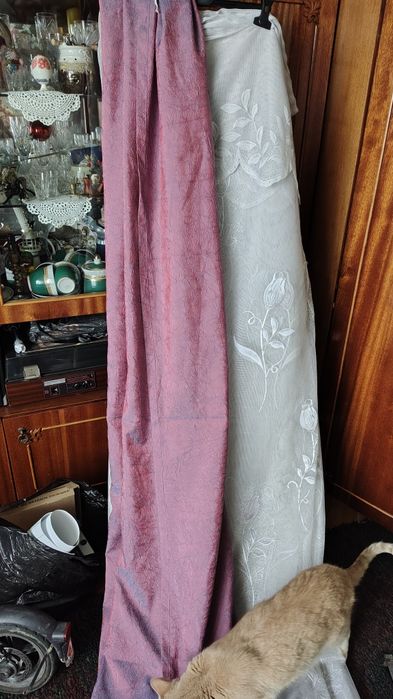 Тюль і штора 220*247