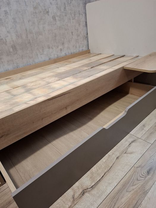 Ліжко 204*94 ламелі замінені на доски