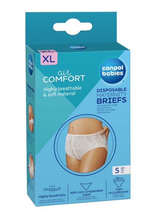 Jednorazowe majtki poporodowe Canpol XL 5 szt
