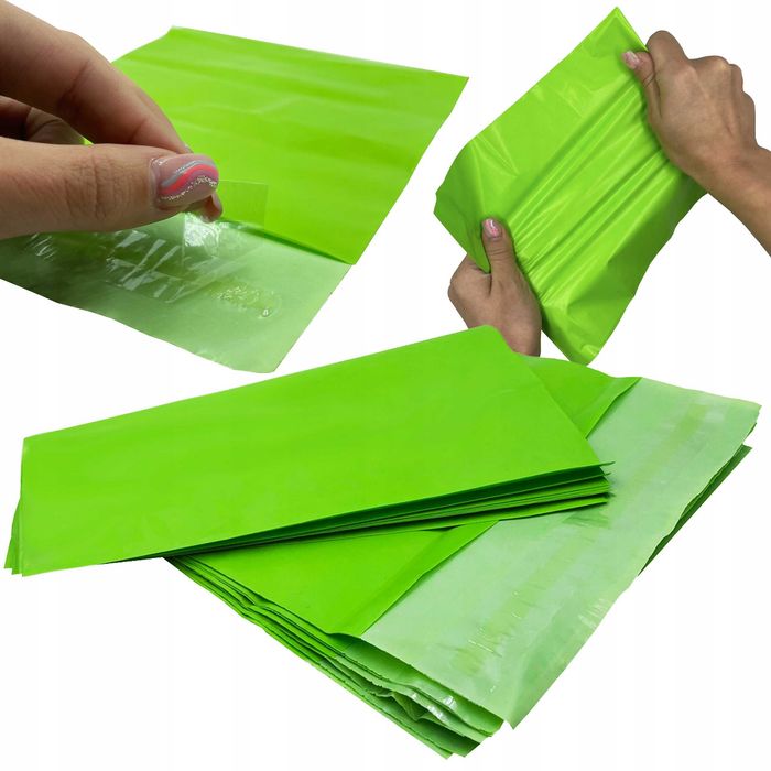 Foliopaki Kurierskie ZIELONE B5 190x250 50 szt