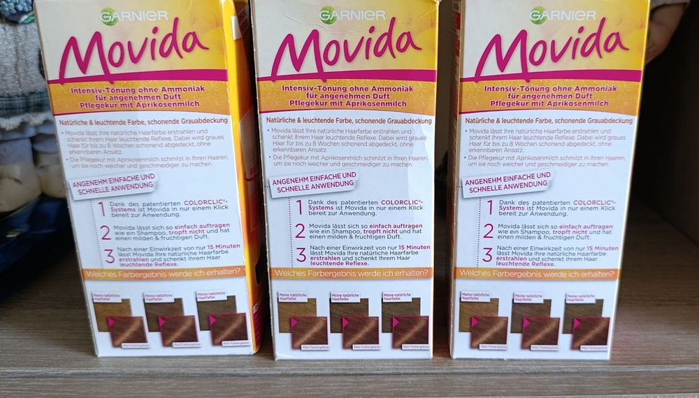 Фарба для волосся "Garnier" і  "Palett"