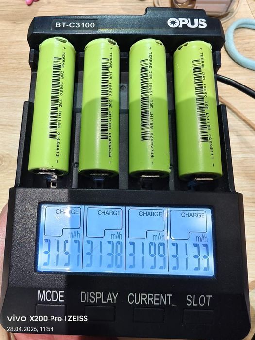 18650 TerraE аккумуляторы 3100-3200 MAh